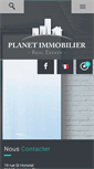 Mobile Screenshot of planetimmobilier.com